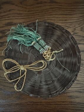 Antique Chinese sewing basket